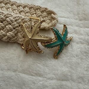 J. Crew Cream Starfish Braided Belt